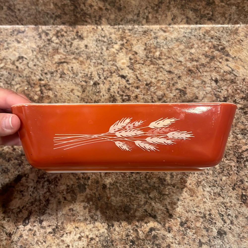 Very Rare Vintage Pyrex Autumn Harvest 503-B Good Condition